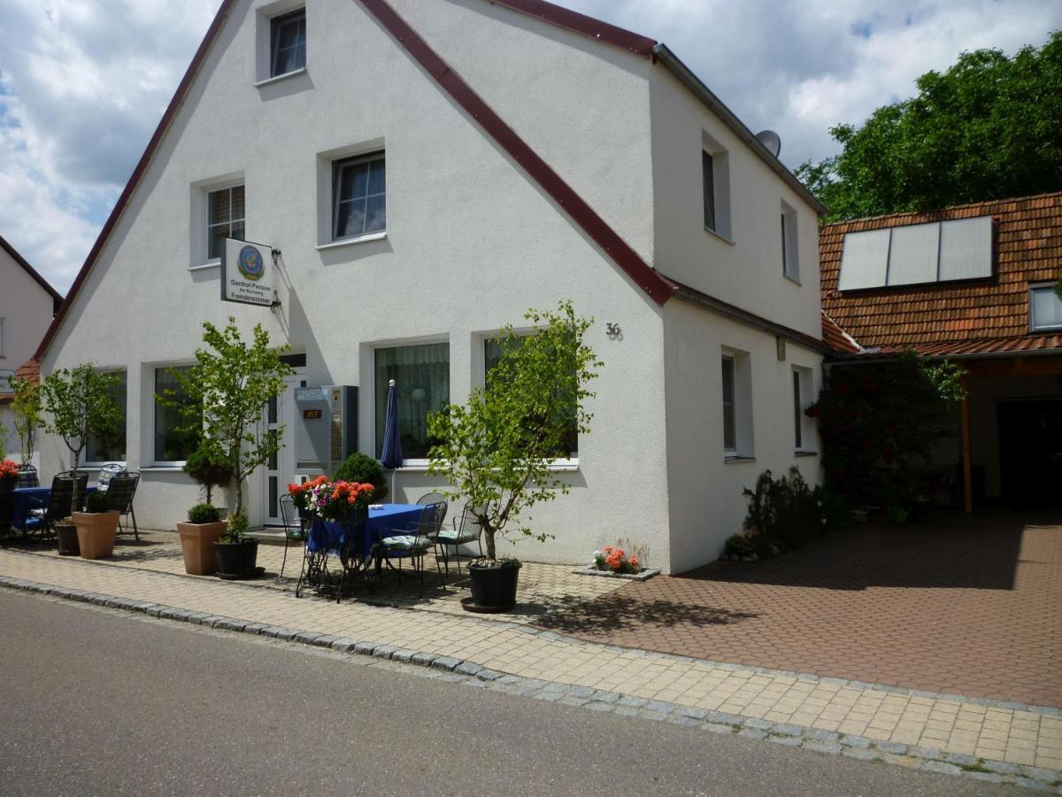 Gasthaus - Pension Am Buchberg Monchsdeggingen Экстерьер фото